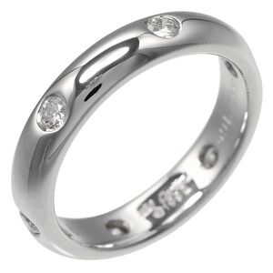 CARTIER 18k Silver Diamond Ring